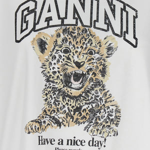 Ganni Leopard T-shirt