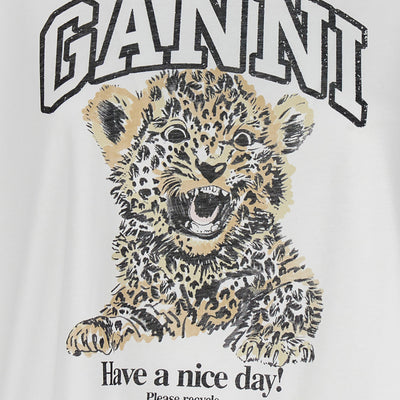 Ganni Leopard T-shirt