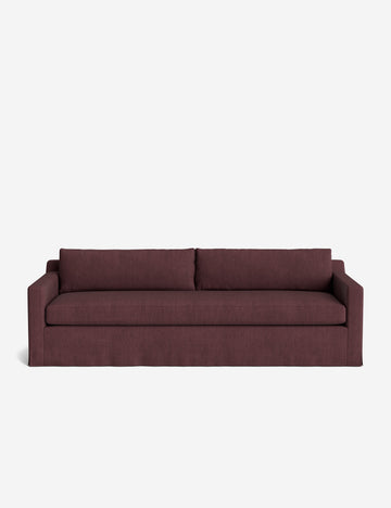 Oxblood Linen Weave