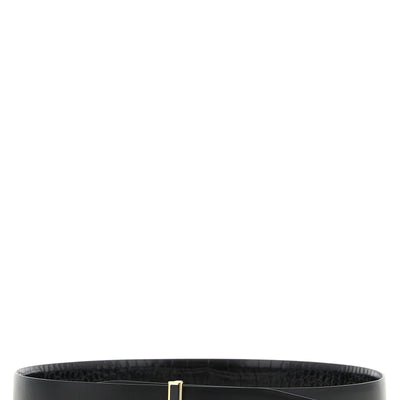 Tom Ford Reversible Crocodile Belt