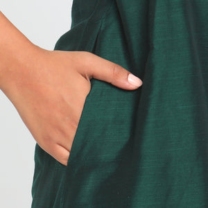 Green Silk Angrakha Set | Relove