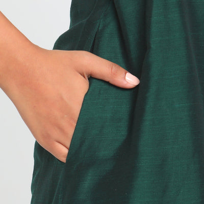 Green Silk Angrakha Set | Relove