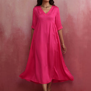 trueBrowns Modal Pink Dress