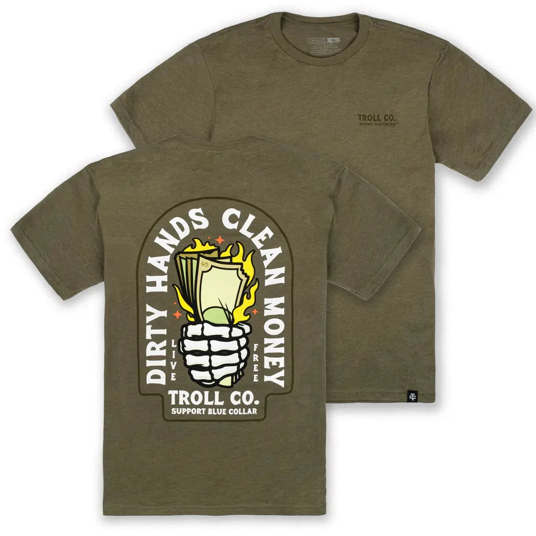 Green Back Tee
