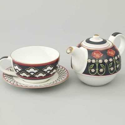 India Circus Gruidae's Trance Tea Set | Set of 3 Pcs