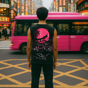 The Temple - Sleeveless T-Shirt ( Black)