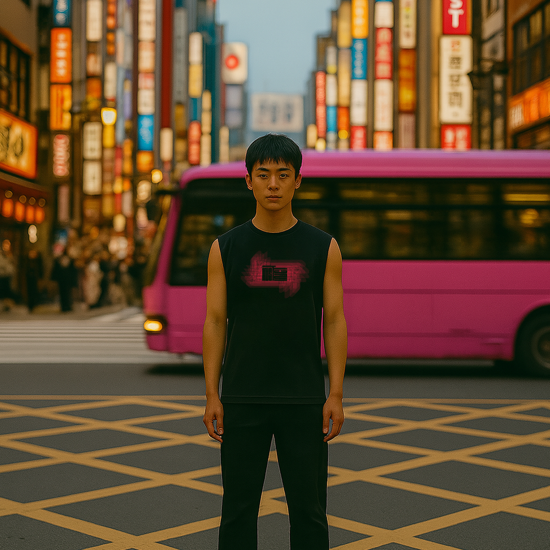 The Temple - Sleeveless T-Shirt ( Black)