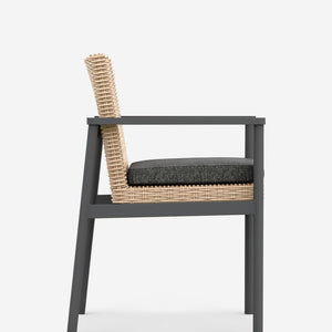 Walsh Indoor / Outdoor Dining Arm Chair (Set of 2)