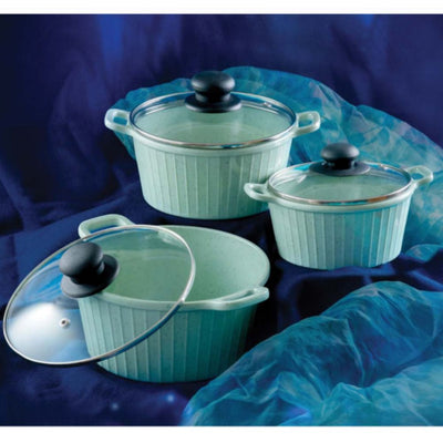 Terraware Melamine Casserole with Glass Lid