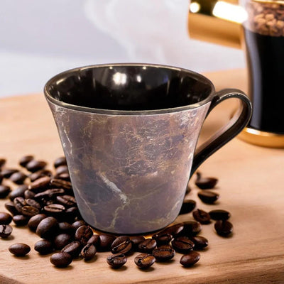 Terraware Melamine Milk Mug | Brown Marble | 1 Pc