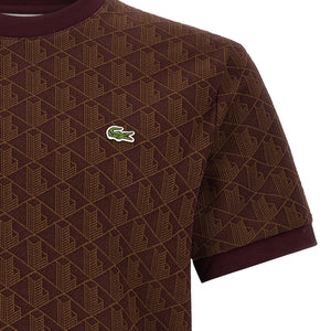 Lacoste Monogramma Jacquard T-shirt