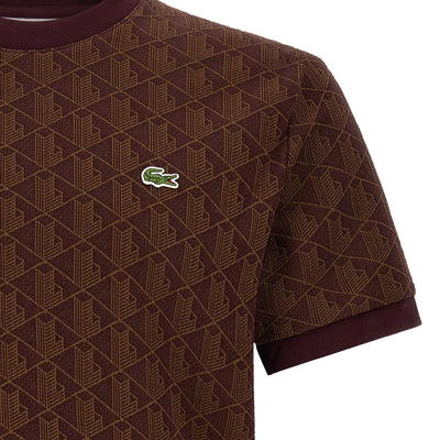 Lacoste Monogramma Jacquard T-shirt