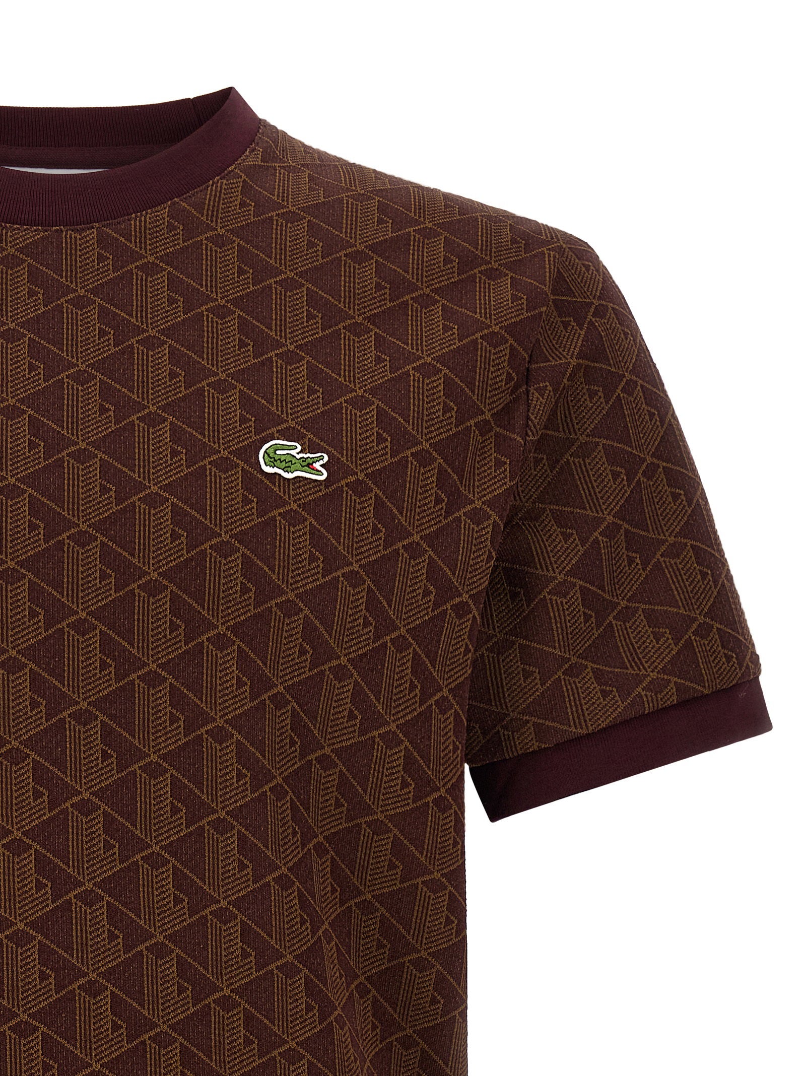 Lacoste Monogramma Jacquard T-shirt