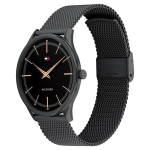 Tommy Hilfiger Adrian Black Dial Men 40mm