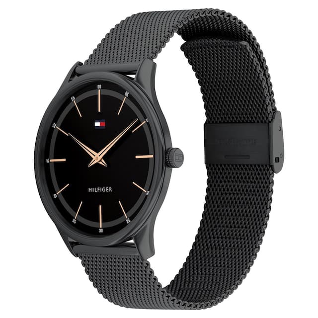 Tommy Hilfiger Adrian Black Dial Men 40mm