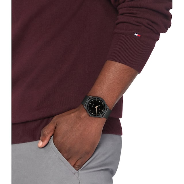 Tommy Hilfiger Adrian Black Dial Men 40mm