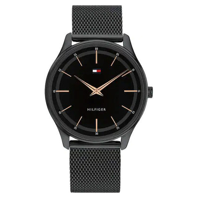 Tommy Hilfiger Adrian Black Dial Men 40mm
