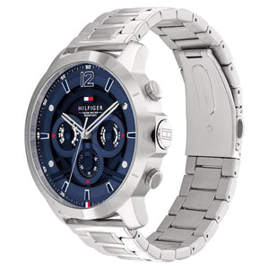 Tommy Hilfiger Luca Blue Dial Men 50mm