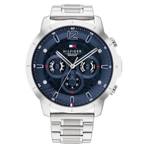 Tommy Hilfiger Luca Blue Dial Men 50mm