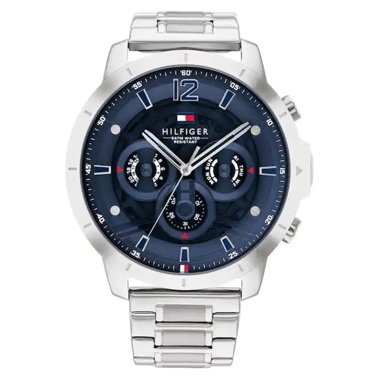Tommy Hilfiger Luca Blue Dial Men 50mm