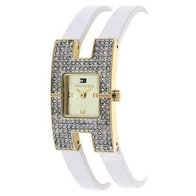 Tommy Hilfiger Quartz Yellow Gold Dial Women 20mm