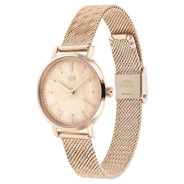 Tommy Hilfiger Lily Rose Gold Dial Women 30mm