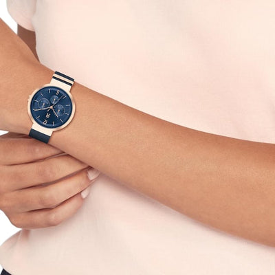 Tommy Hilfiger Lidia Blue Dial Women 40mm