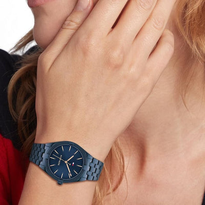 Tommy Hilfiger Rachel Blue Dial Women 34mm