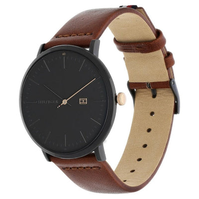 Tommy Hilfiger Classic Black Dial Men 42mm