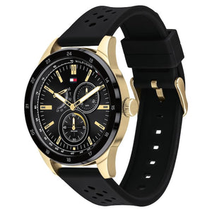 Tommy Hilfiger Austin Black Dial Men 44mm