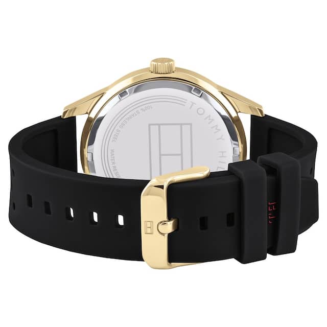 Tommy Hilfiger Austin Black Dial Men 44mm