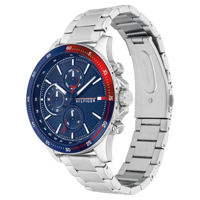 Tommy Hilfiger Sport Blue Dial Men 46mm