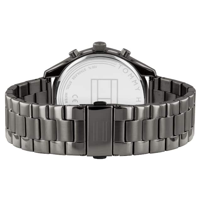 Tommy Hilfiger Quartz Black Dial Men 44mm