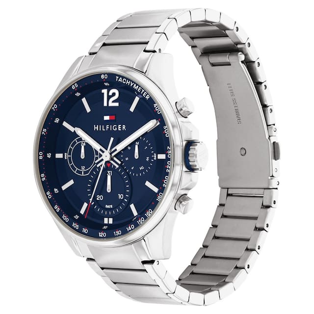 Tommy Hilfiger Quartz Blue Dial Men 45mm