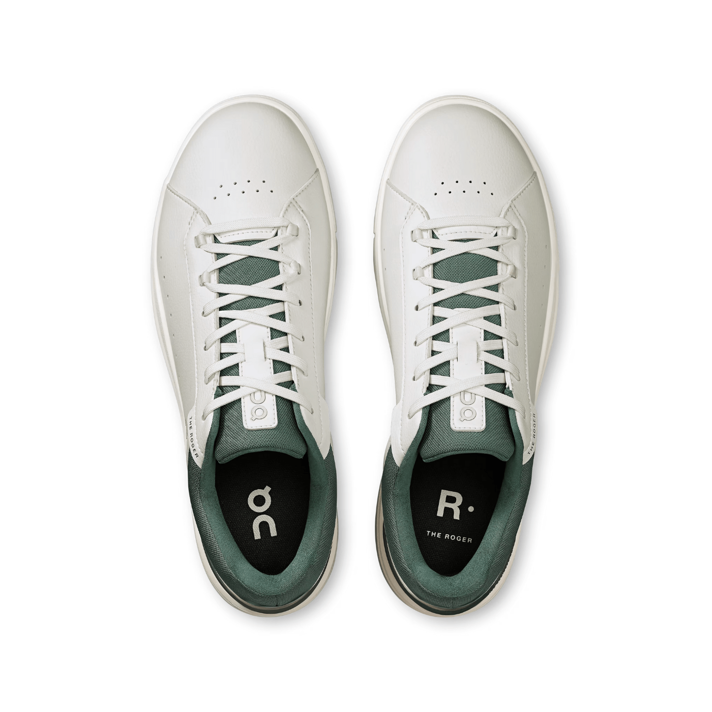 On Running The Roger Advantage White Olive