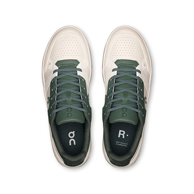 On Running THE ROGER Clubhouse White Olive