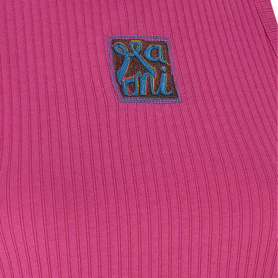 Marni Logo Patch Tank Top