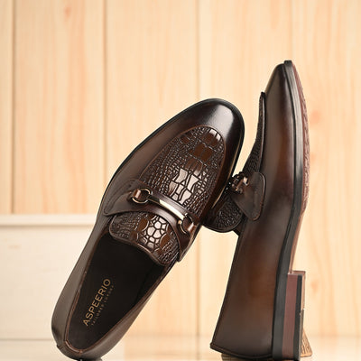 Titanium Party Loafers by Aspeerio