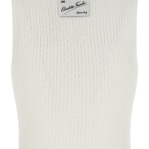 Elisabetta Franchi Ribbed Crop Top