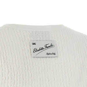 Elisabetta Franchi Ribbed Crop Top