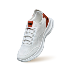 The Knit Strides : White