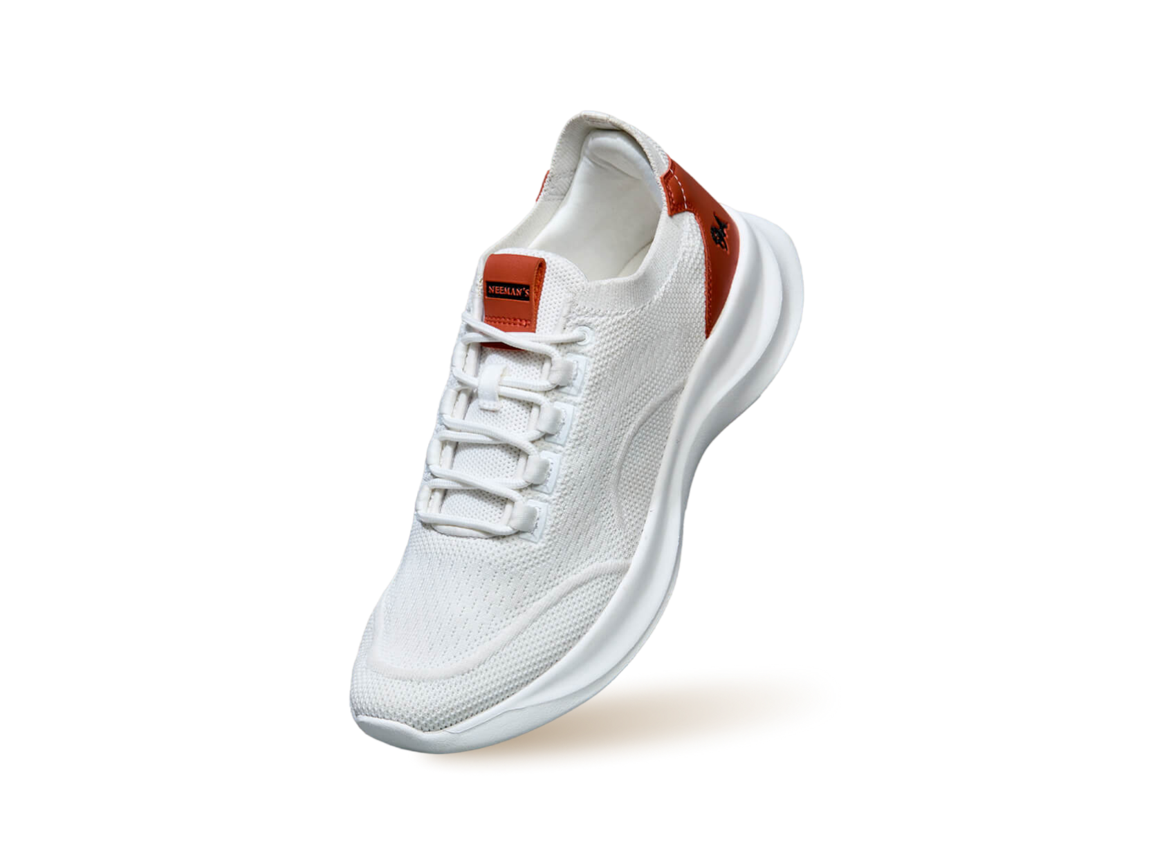 The Knit Strides : White