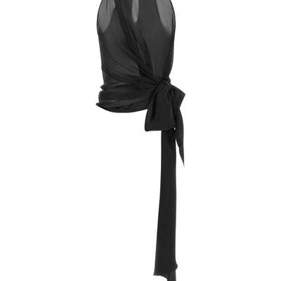 Balmain American Neckline Top