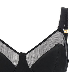 Elisabetta Franchi Cool Wool And Tulle Top