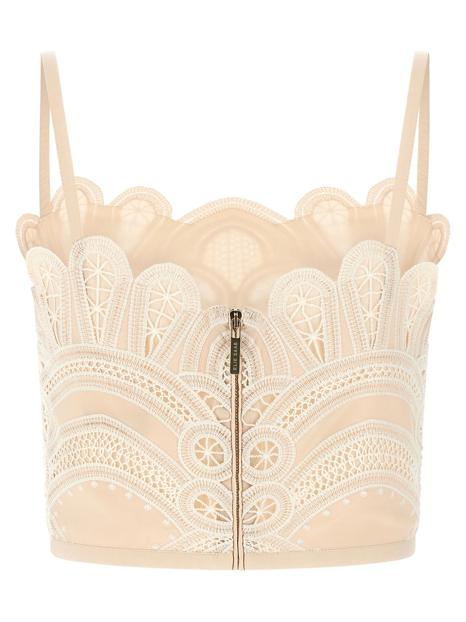 Elie Saab Macramé Bralette