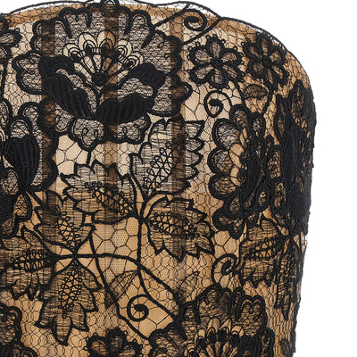 Elie Saab Guipure Lace Corset