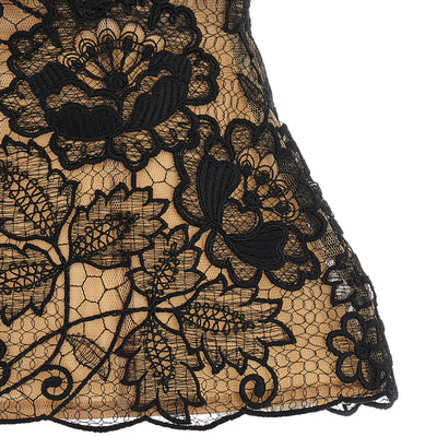 Elie Saab Guipure Lace Corset