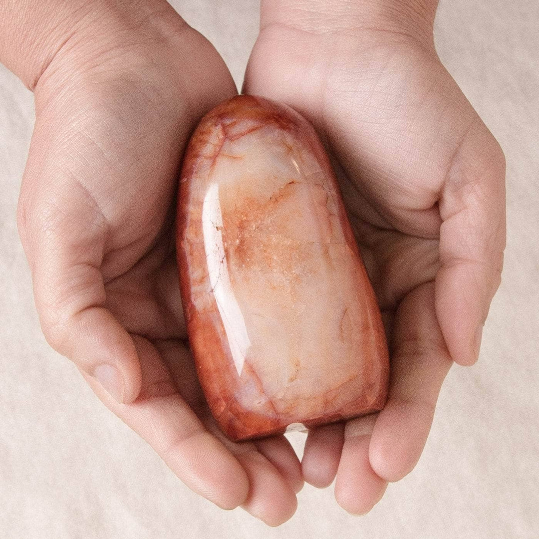 Carnelian Freeform Crystals