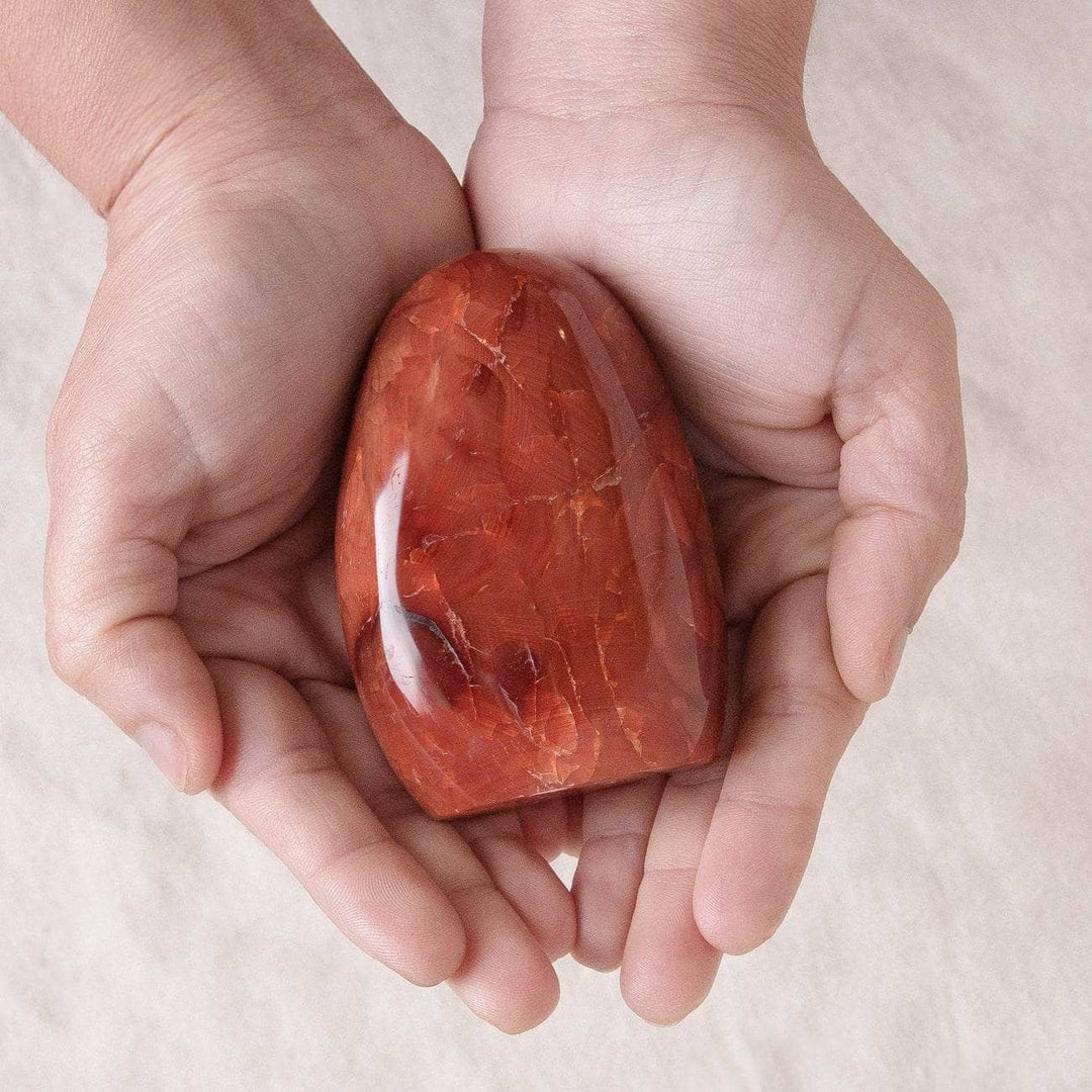 Carnelian Freeform Crystals