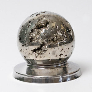 Natural Pyrite Sphere - AAA Premium Quality